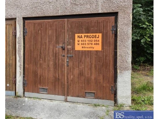Prodej garáže s elektřinou na Střekově