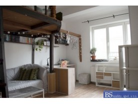 Pronájem bytu 2+kk v ulici Biskupcova, Žižkov